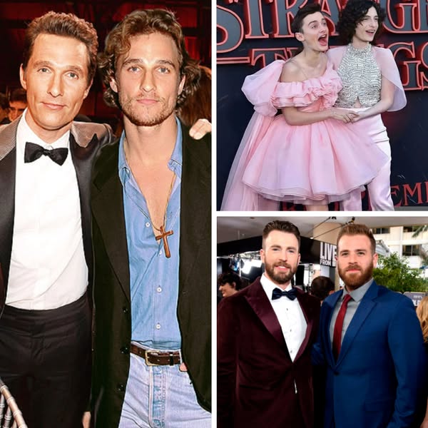 35+ Stars We Didn't Know Had Nearly Identical Siblings